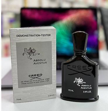 aventus ətir: Creed Absolu Aventus 75ml original TESTER — berqamot odunsu notların — 1