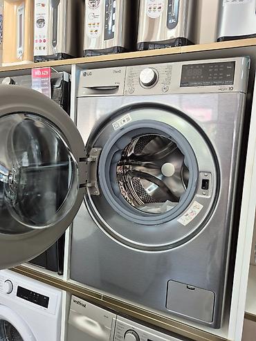 LG ThinQ önyükləməli paltaryuyan maşın - Yük tutumu: 8.5 kq -