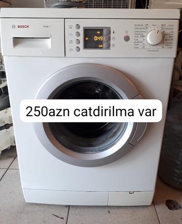 vestel paltaryuyan masin qiymeti: Paltaryuyan maşın Bosch, 7 kq, İşlənmiş, Avtomat, Kredit yoxdur, Ünvandan götürmə, Ödənişli çatdırılma