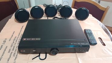 aux: Musigi mərkəzi LG 5,1 resiver Aux, Usb,Fm radio,Dvd cd mp3 blutuz
