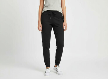 spodnie dresowe damskie z wysokim stanem: H&M Sport, Spodnie dresowe damskie, rozmiar M