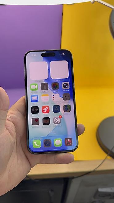 Apple iPhone: IPhone 15 Pro, Б/у, 128 ГБ, 86 % at lalafo.kg — 9 Apple iPhone: IPhone 15 Pro, Б/у, 128 ГБ, 86 % — 9