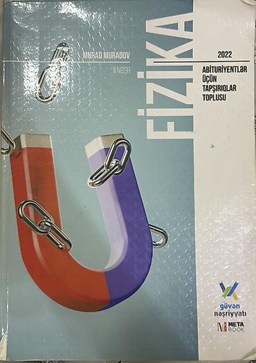 kimya iş dəftəri: Məhsul: “Fizika – Abituriyentlər üçün tapşırıqlar toplusu” (2022) — 1