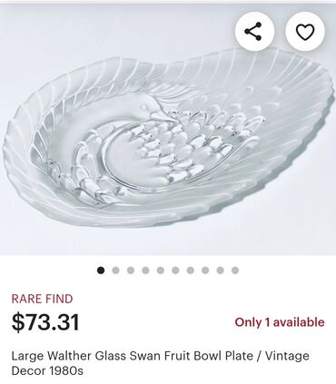 Ostalo posuđe: Cinija nova za voce iz 80ih,rucni rad Nemacka origlinal Walther — 8