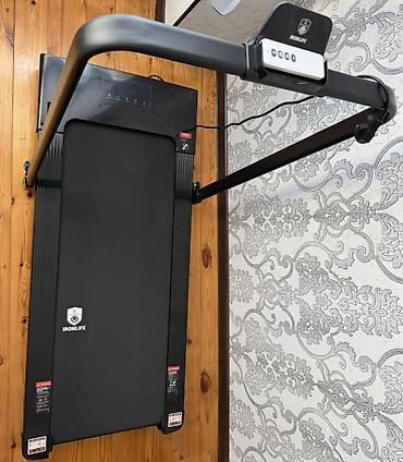 elektron saz: IRONLIFE qaçış trenajoru - Kompakt və yığcam dizayn: qatlanan — 1
