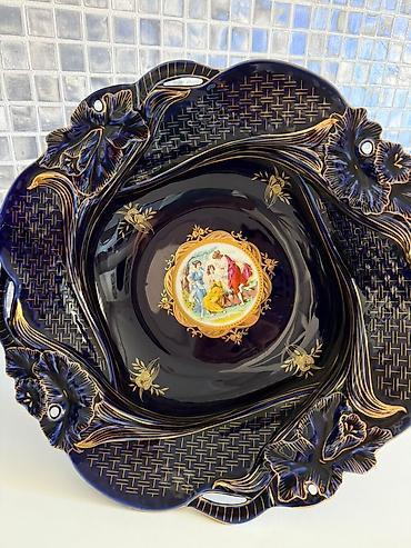 Qab-qacaq və mətbəx ləvazimatları: Thun MZ Czech porselen dəst – 24 karat qızıl işləməli. - Material — 2