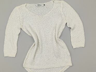 białe koronkowe bluzki ze stójką: Блуза жіноча, Only, XS, стан - Хороший