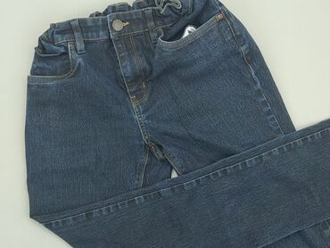 czarne jeansy z dziurami na kolanach: Jeans, 16 years, 176, condition - Very good