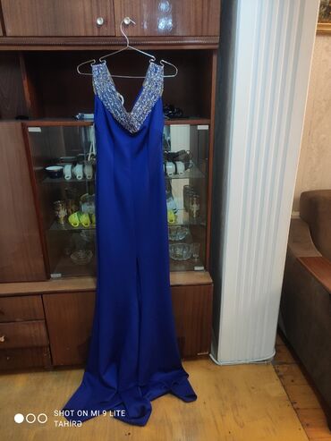 milli geyimlerin satisi: Вечернее платье, Макси, XL (EU 42)