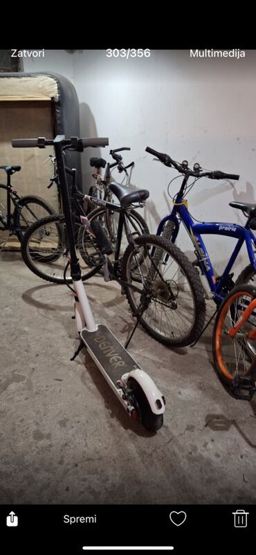 Trotineti, skejtbordovi i hoverbordovi: Električni trotinet DENVER – gradski model sa sklopivim mehanizmom — 5