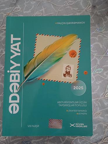 4 1 kitap pdf: Məhsul: “Ədəbiyyat – Abituriyentlər üçün tapşırıqlar toplusu” (2025) — 1