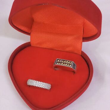 золотые серьги кольца: Серебряный кольцы обручальное Серебро пробы 925 Размеры имеются Цена