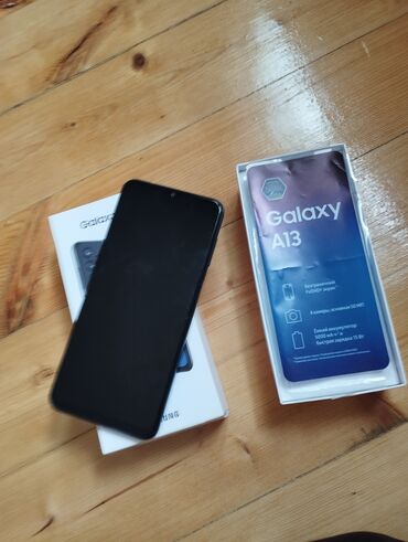 barter 6s: Samsung Galaxy A13, 64 GB, rəng - Qara, Sensor, Barmaq izi, İki sim kartlı