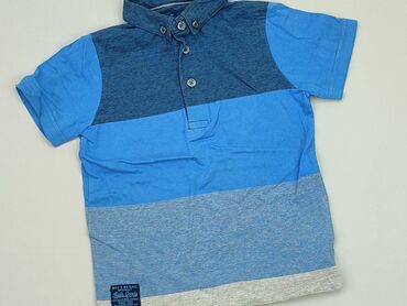 bordowy top: T-shirt, Next, 4-5 years, 104-110 cm, condition - Good