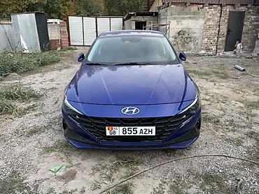 битые машины купить: Hyundai Elantra: 2022 г., 1.6 л, Автомат, Гибрид, Седан — 3