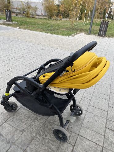 Коляски: Коляска, цвет - Желтый, Б/у — 13