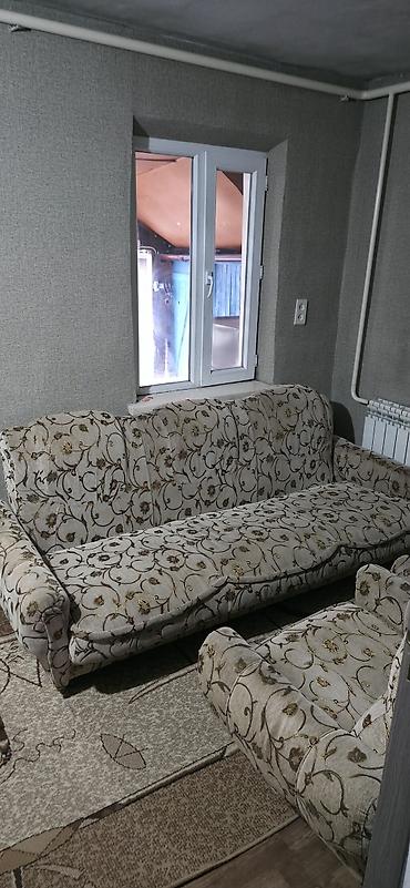 Комплект мягкой мебели, Б/у, Самовывоз, цвет - Серый