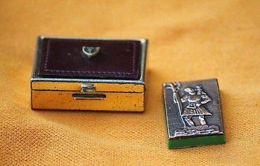 Ostali antikviteti: Vintage amulet Nanos gigantum humeris. Stara nemačka amulet : Nanos — 3