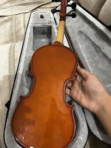 saz: Skripka dəsti - Korpus: klassik 4/4 ölçülü skripka, parlaq lak — 1