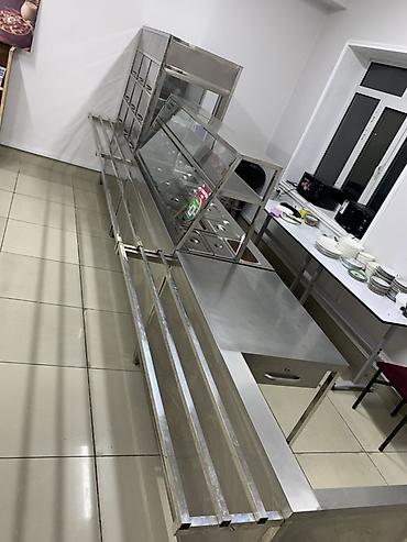 Линии раздачи: Линия раздачи для столовой/кафетерия из нержавеющей стали — 9