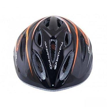 shimano technium najlon: KACIGA FORCE HAL, CRNO-ORANGE-BELA, L/XL | 19 rupa, sadrži beli i — 2