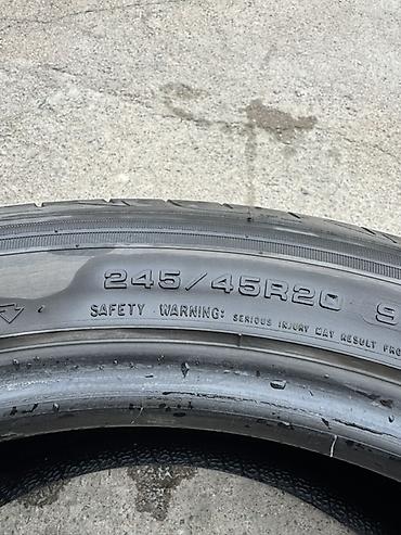 Шины: Продаю шины 245/45 R20 пара 6000с — 5