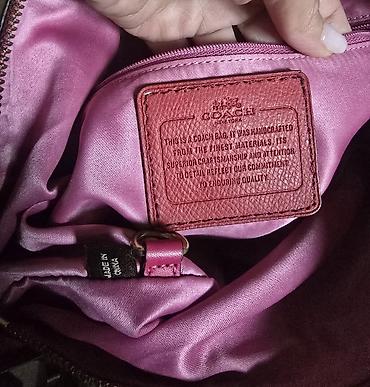 Torbe: Coach Madison Sabrina satchel bag. Coach kožna crvena torba sa — 5
