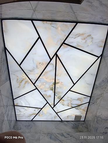 asma tavanlar hamam: Asma tavan, Metal, Suyadavamlı — 6