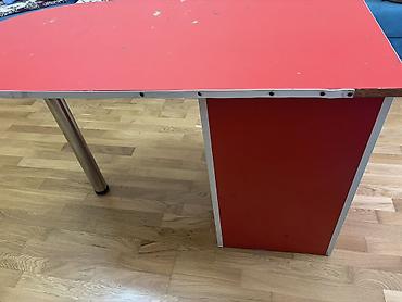 komputer setup: Düz masa, Polkalı, Siyirməli, MDF — 3