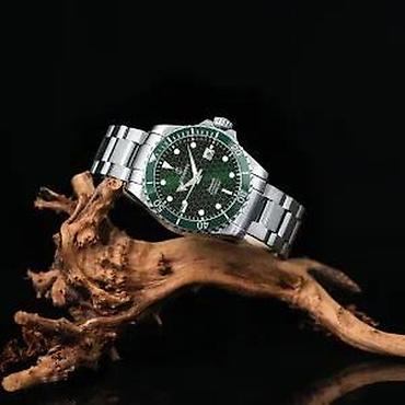 Ručni satovi: Boderry BDA007T SEATURTLE OCEAN - 40mm - Zelena - Titanium — 15