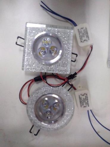 globus bar: LED rozetna staklena 3x1W+2W 6500K. LED rozetna staklena 3x1W+2W — 3