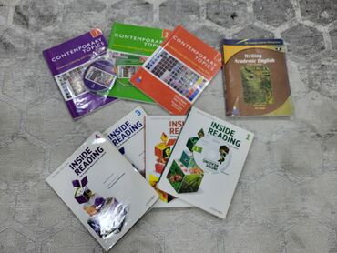 Kitablar, jurnallar, CD, DVD: Ingilis dili kitablari