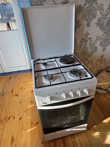 Plitələr və bişirmə panelləri: Plitə Qarışıq, Ayrıca dayanan, 4 gözlü, Yeni — 7