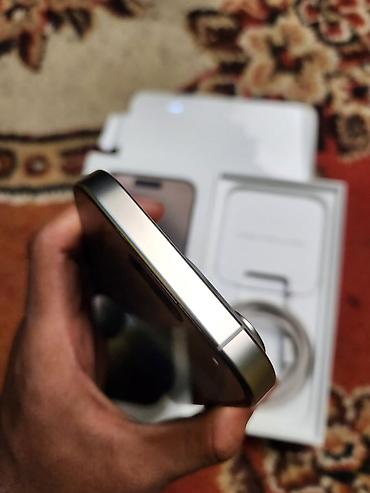 Apple iPhone: IPhone 15 Pro, 128 GB, Natural Titanium, Sənədlərlə — 8