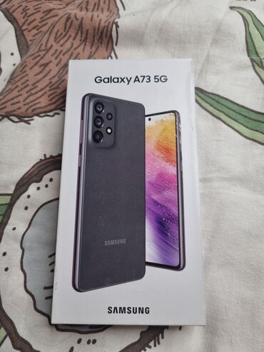 samsung galaxy a73: Samsung Galaxy A73 5G, Б/у, 256 ГБ, цвет - Серый, 2 SIM