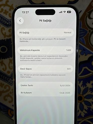 apple iphone 1: IPhone 16, 128 GB, Ağ, Face ID — 2