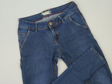 spodnie woskowane beż: Terranova, Jeans for women, size XS (EU 34)