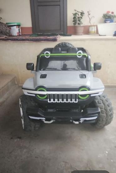 10line loto 3: Uşaq üçün elektrikli mini jeep maşın - Korpus: boz-qara rəng, yaşıl — 1