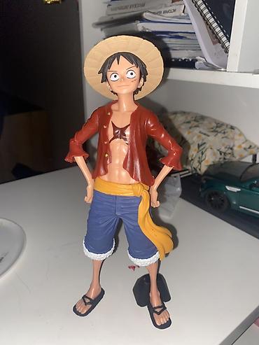 monkey: Фигурка аниме-персонажа «соломенного пирата» из One Piece (Monkey D — 1
