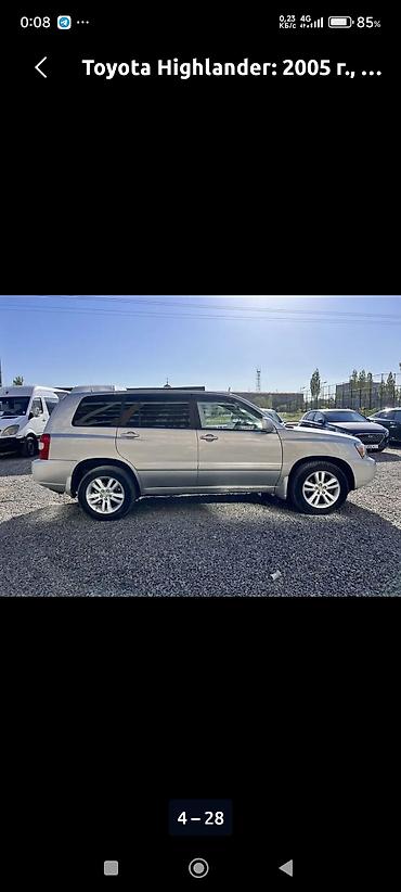 highlander 2017: Toyota Highlander: 2005 г., 3.3 л, Автомат, Гибрид, Кроссовер — 4