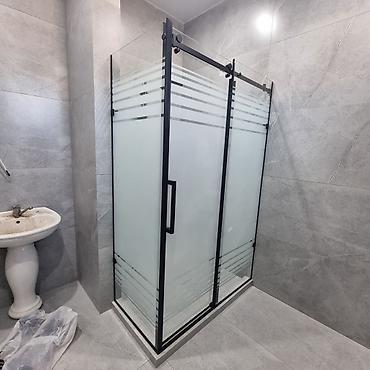 Душевые кабины: Душевая кабина Квадрат, Высота поддона: 10 см — 17