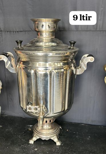 Plitələr və bişirmə panelləri: Yeni Od Samovar, 9 l