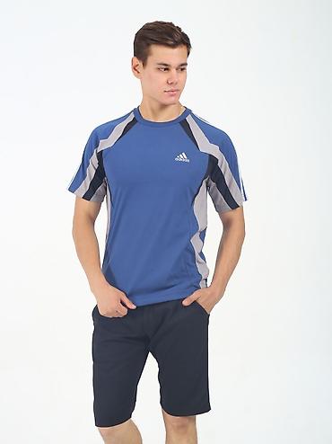 Футболки: Мужская футболка, 7XL, 5XL, S, Adidas, Новый, цвет - Белый, Платная доставка — 56