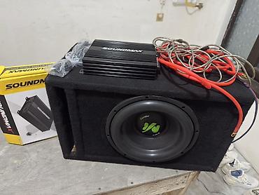 işlənmiş maqintafon: Salam, təcili satilir cox işlənmiyiv Soundmax avtomobil audio dəsti — 1