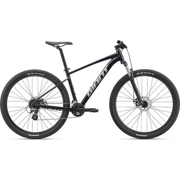 велосипеди с ручкой: Велосипед Giant Talon 29 4 - 2022 (metallic black) Рама - ALUXX-Grade