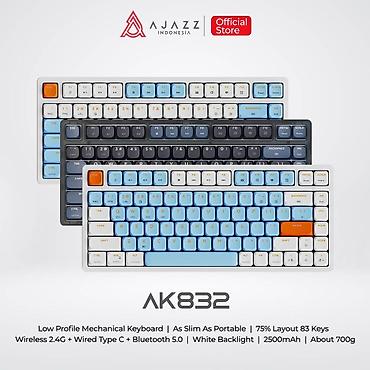 logitech superlight: Клавиатура, Ajazz, Механическая, Bluetooth, Проводное подключение, Размер: 75% — 1