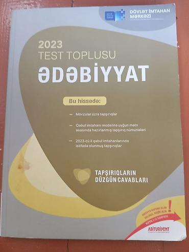 бсо 1 по русскому языку 5 класс баку: Məhsul: “2023 Test Toplusu – Ədəbiyyat” (DİM) Xüsusiyyətlər: - — 1