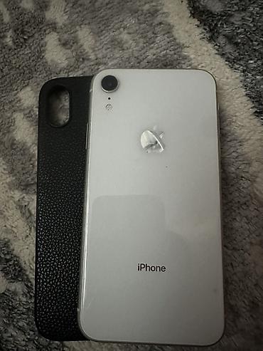 microsoft office: IPhone Xr, Б/у, Белый, Чехол — 1