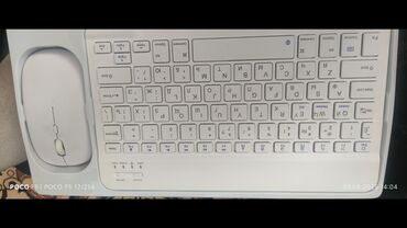 блютуз клавиатура бишкек: Клавиатура с блютуз подключением для телефона и компьютера Новая