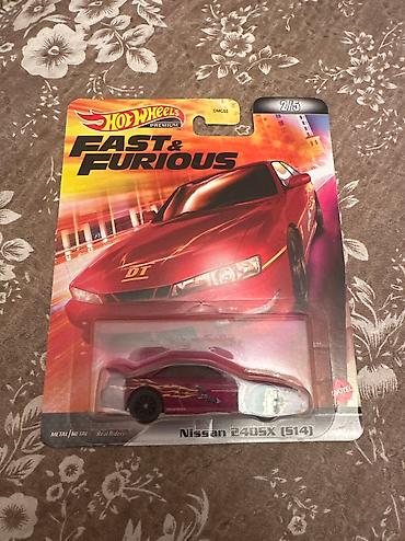 wheels: Hot Wheels premium! Fast & Furious ! Nissan 240SX (S14) 
Оригинал — 2